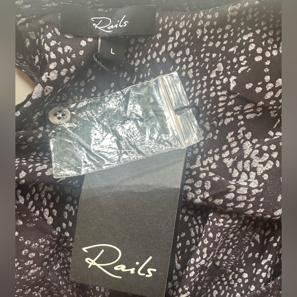 NWT! Rails “Inez” Slate Python Dress Size Large - Picture 9 of 9